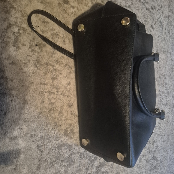 Michael Kors Black Tote with Gold Hardware - Picture 4 of 9